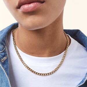 NEW, NEVER WORN Hey Harper Capri Necklace- Gold